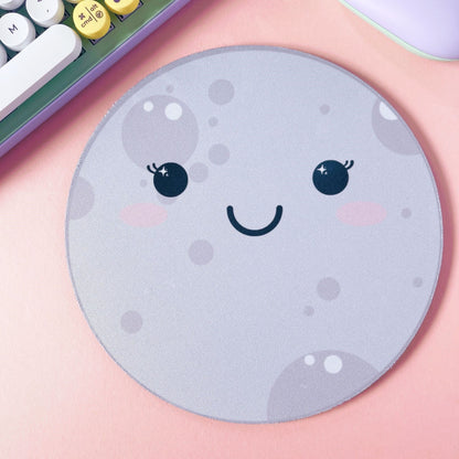 Kawaii Moon Mouse Mat