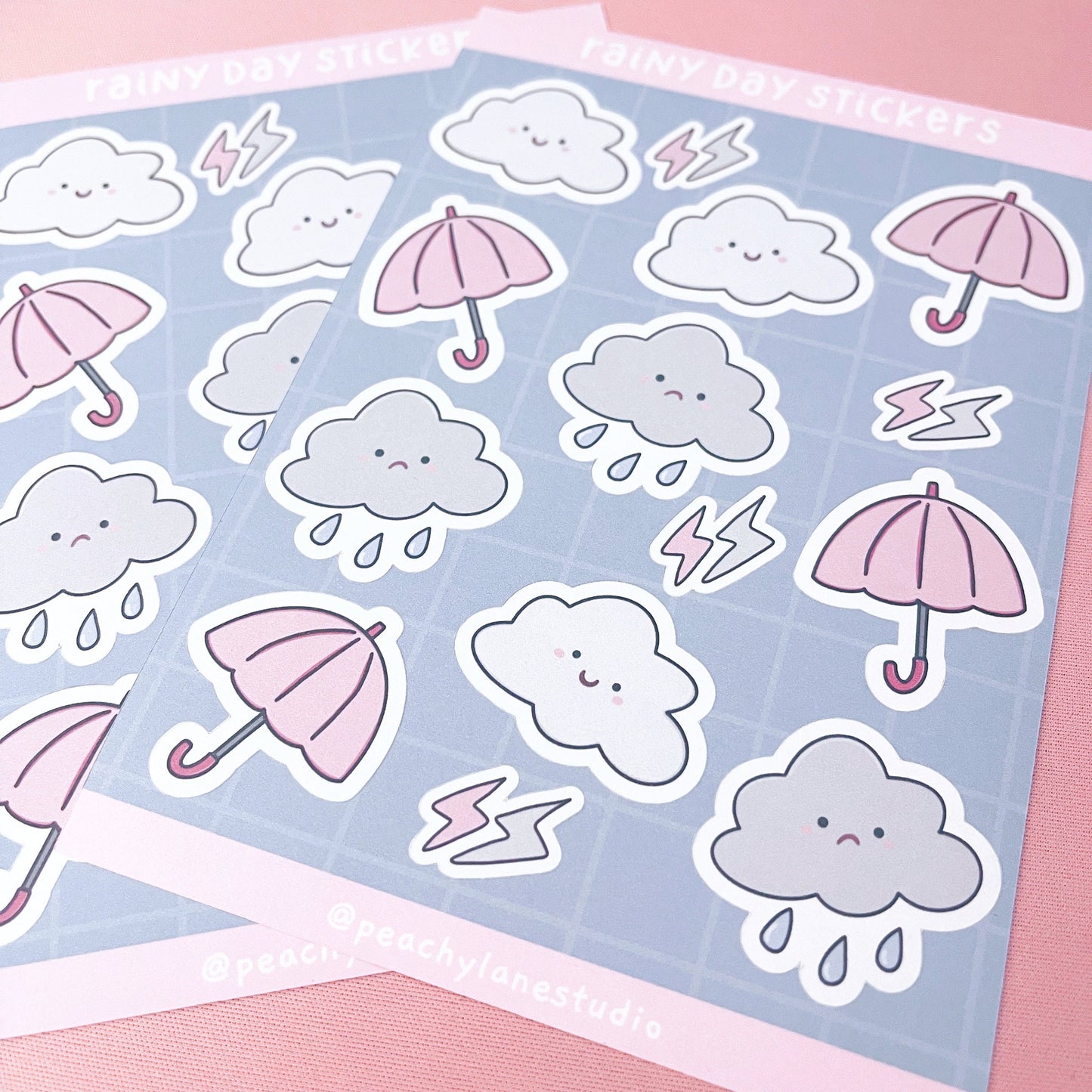 Rainy Day Sticker Sheet