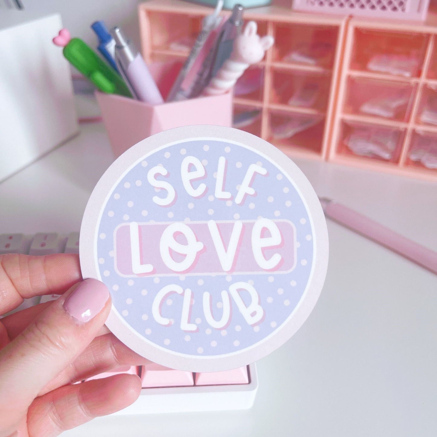 Self Love Club Coaster