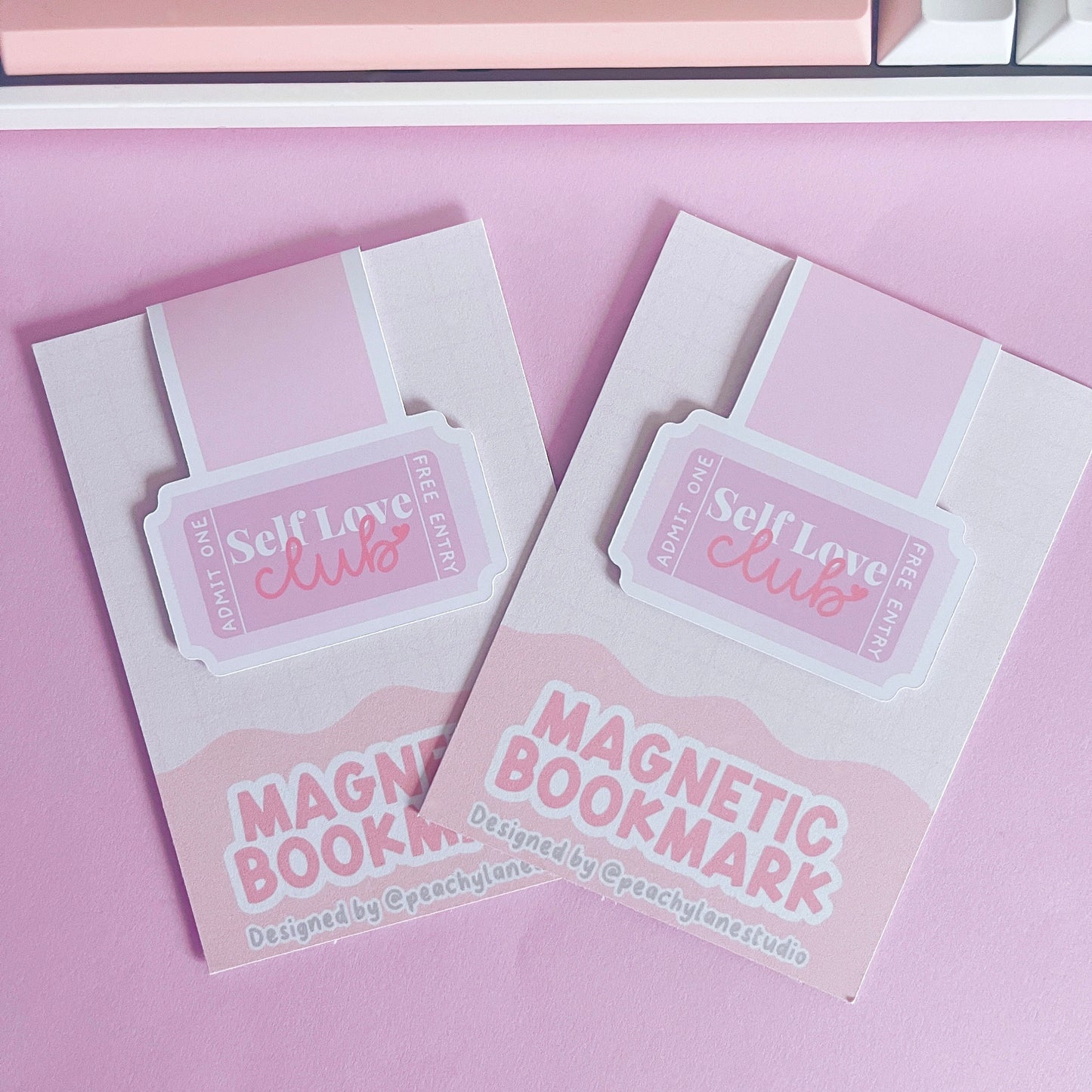 Self Love Club Magnetic Bookmark
