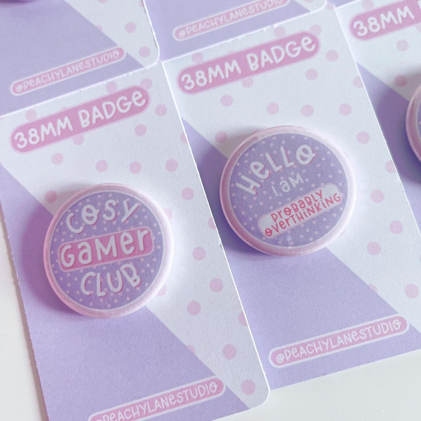Cosy Gamer Club Pin Badge