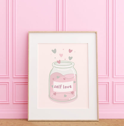 Self Love Jar Print
