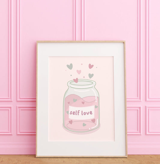 Self Love Jar Print