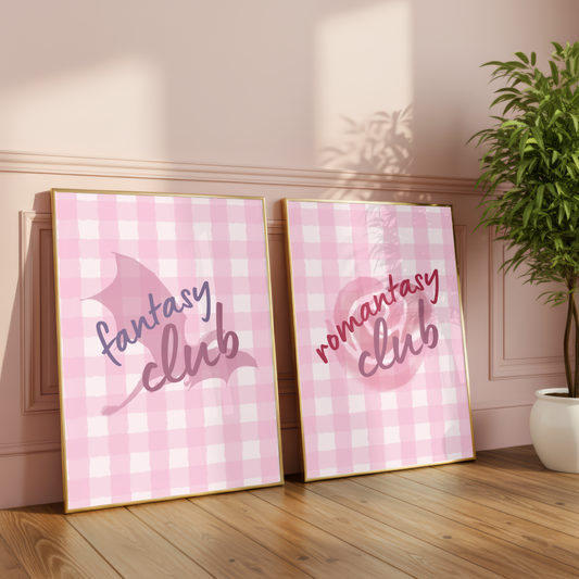 Fantasy Club & Romantasy Club Print Duo