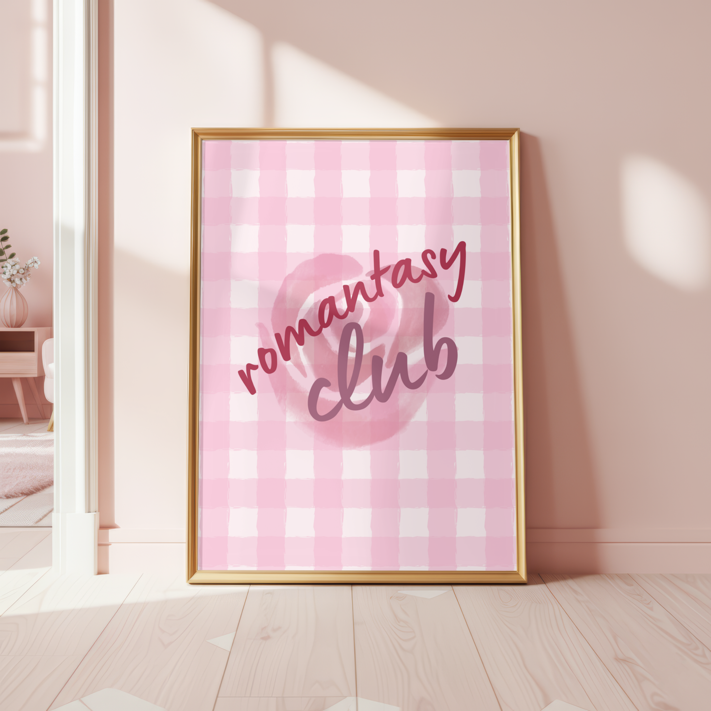 Romantasy Club Rose Print