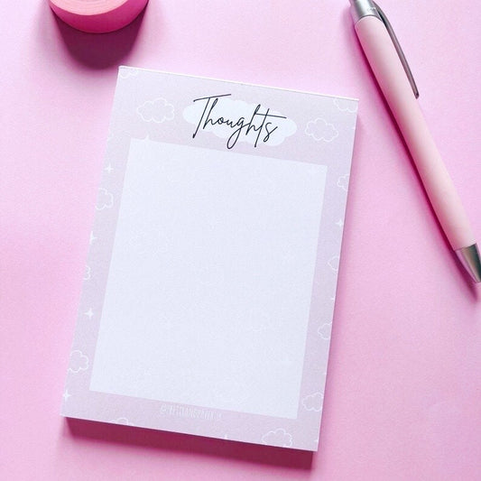A6 Thoughts Notepad
