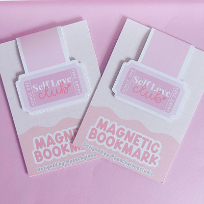 Self Love Club Magnetic Bookmark