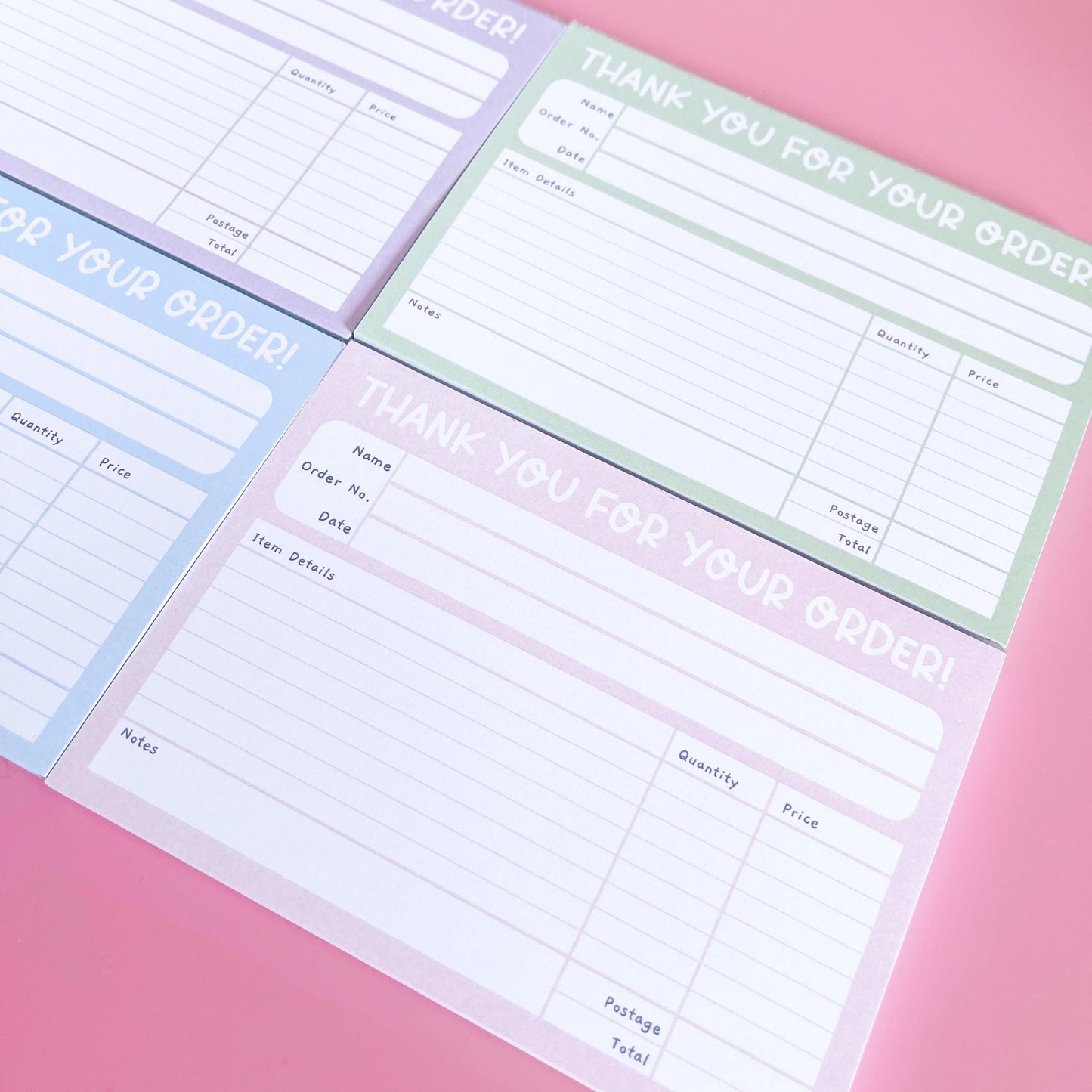 Small Business Invoice Notepad A6