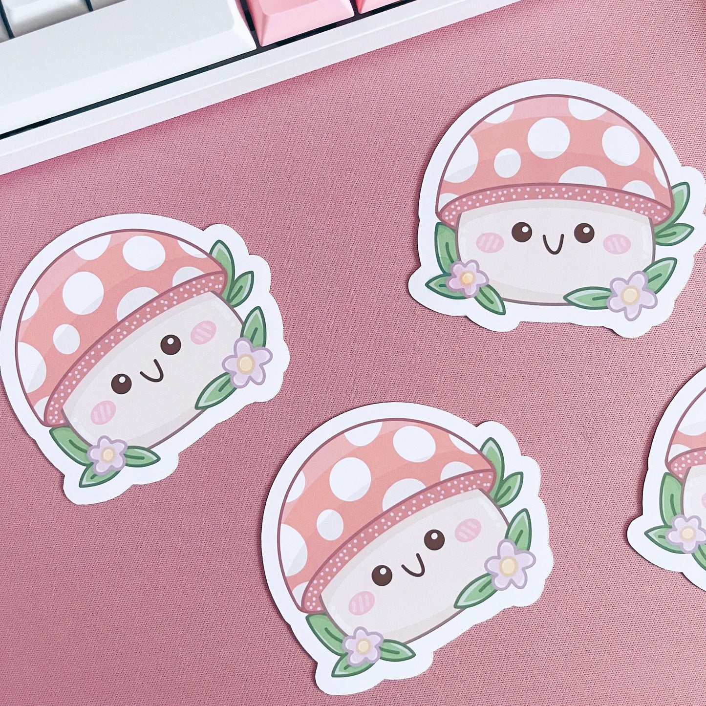 Mushroom Vinyl Sticker