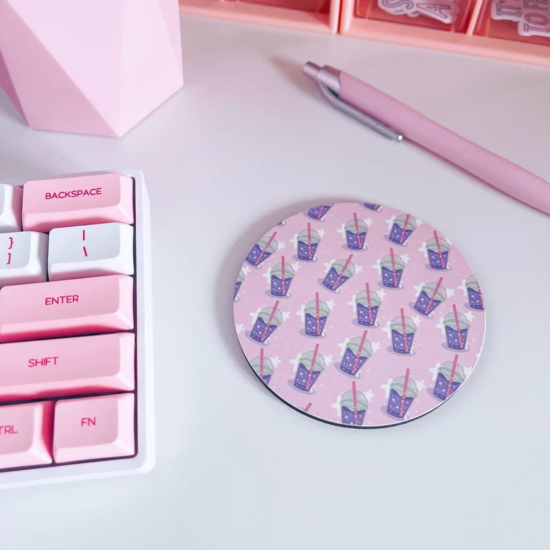 Dreamy Drink Patterned Coaster