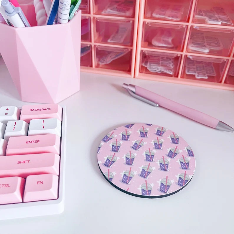 Dreamy Drink Patterned Coaster
