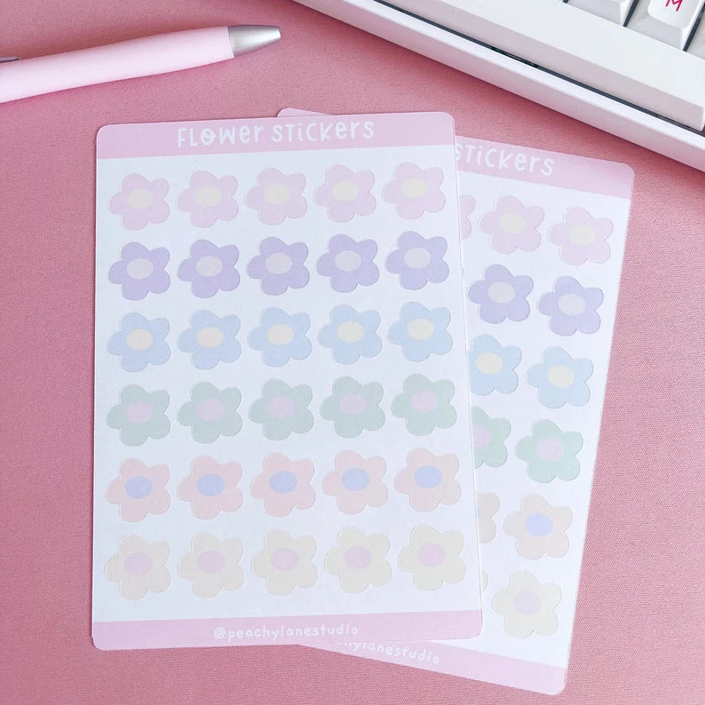Flowers Sticker Sheet
