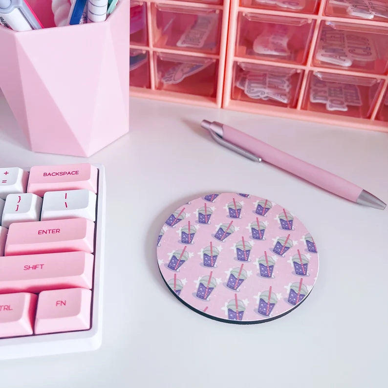 Dreamy Drink Patterned Coaster