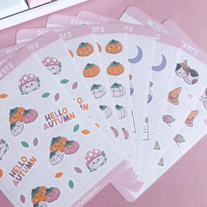 Autumn Sticker Sheet