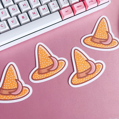 Witch Hat Vinyl Sticker