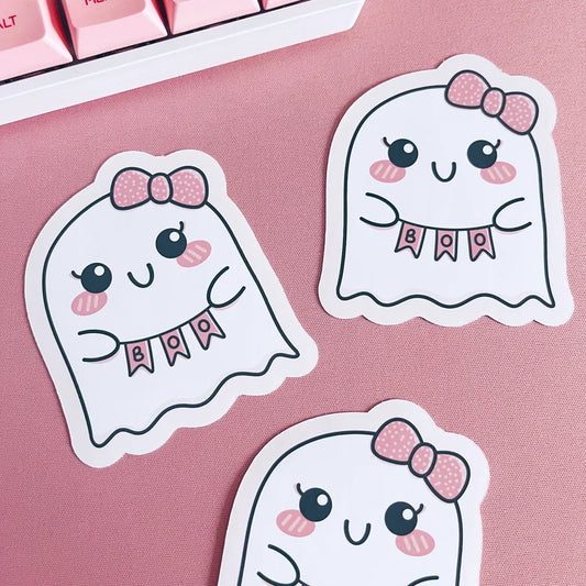 Ghostie Boo Vinyl Sticker