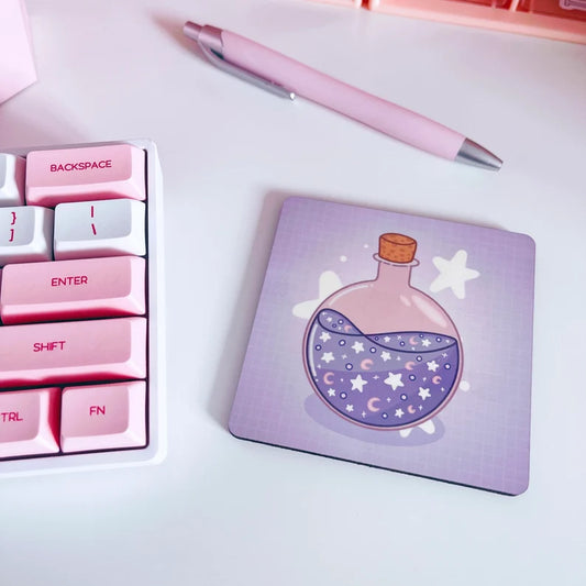 Dreamy Potion Square Coaster