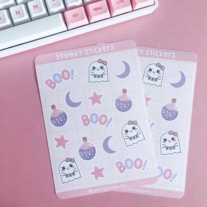 Spooky Sticker Sheet