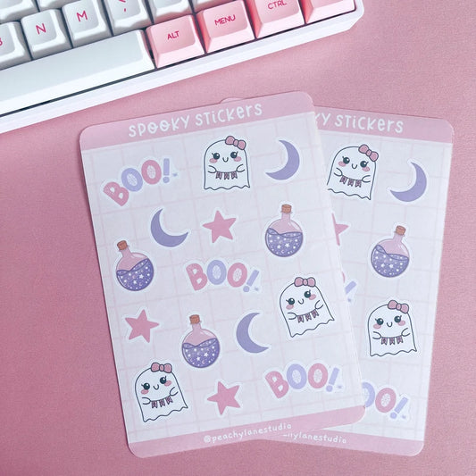Spooky Sticker Sheet