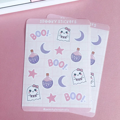 Spooky Sticker Sheet