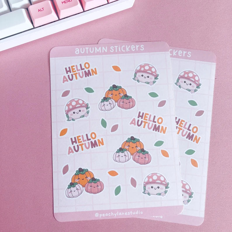 Autumn Sticker Sheet