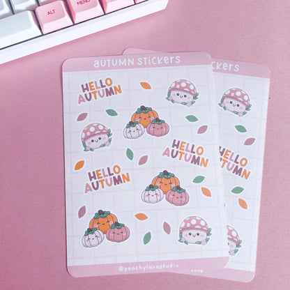 Autumn Sticker Sheet