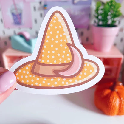 Witch Hat Vinyl Sticker