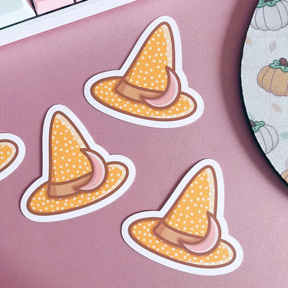 Witch Hat Vinyl Sticker