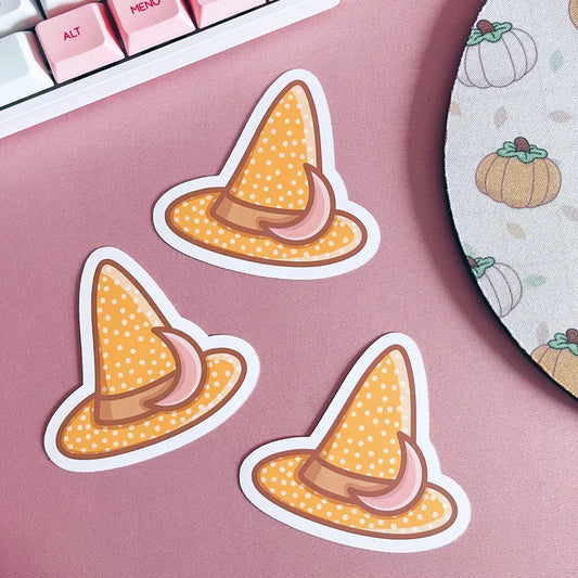 Witch Hat Vinyl Sticker