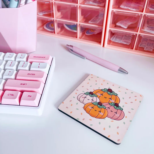 Pumpkin Square Coaster