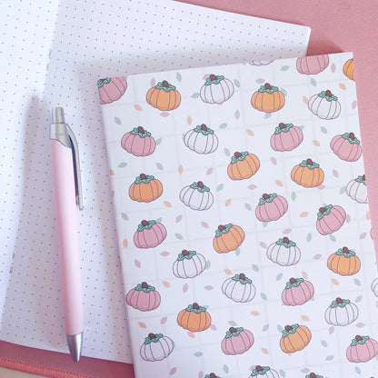 Pumpkin A5 Dotted Notebook