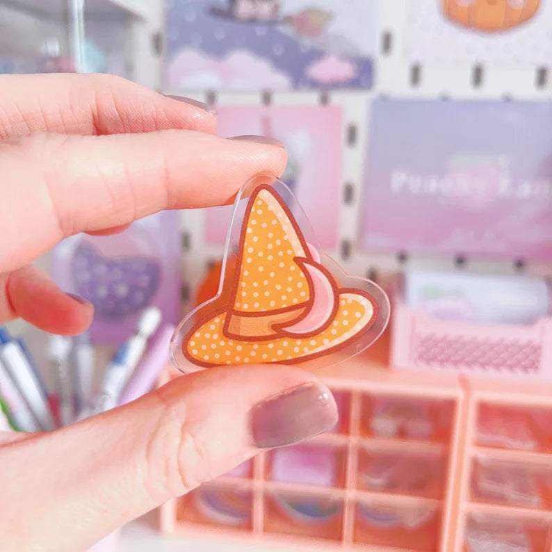 Witch Hat Acrylic Pin