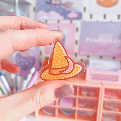Witch Hat Acrylic Pin