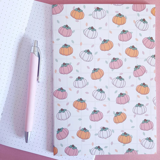 Pumpkin A5 Dotted Notebook
