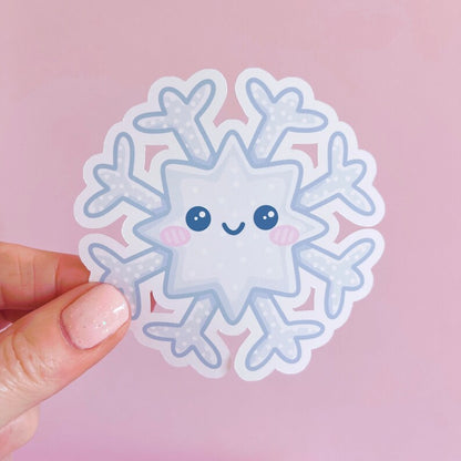 Winter Snowflake Vinyl Sticker