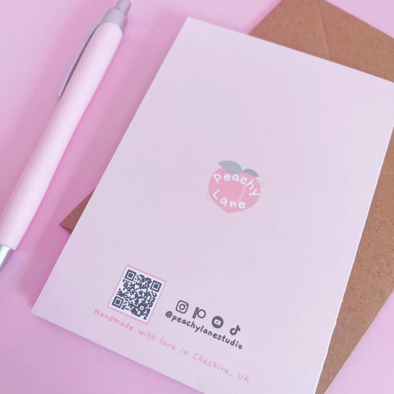 Let It Snow Christmas Card With Envelope