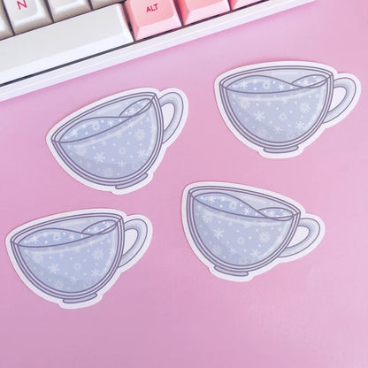 Winter Cup Vinyl Sticker