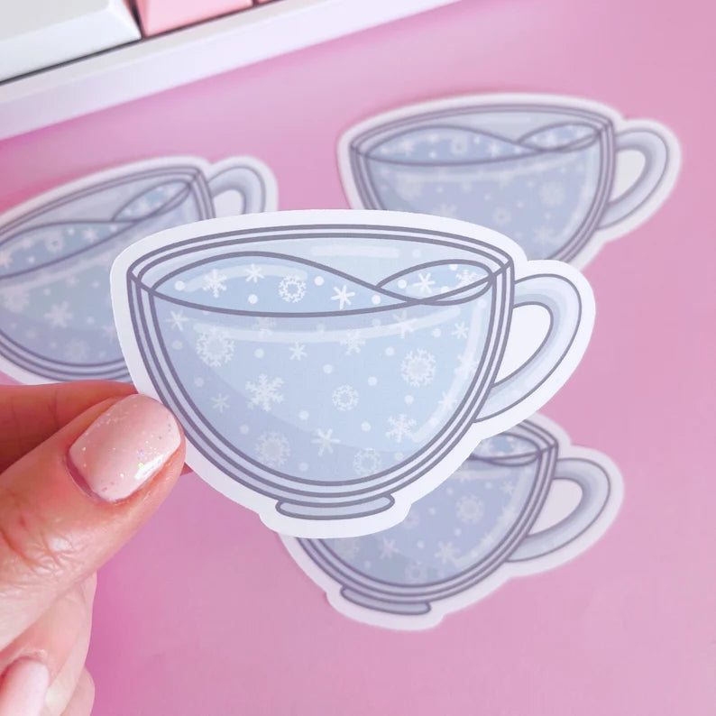 Winter Cup Vinyl Sticker