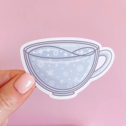Winter Cup Vinyl Sticker