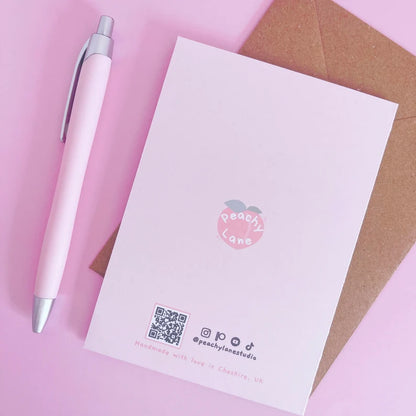 Let It Snow Christmas Card With Envelope