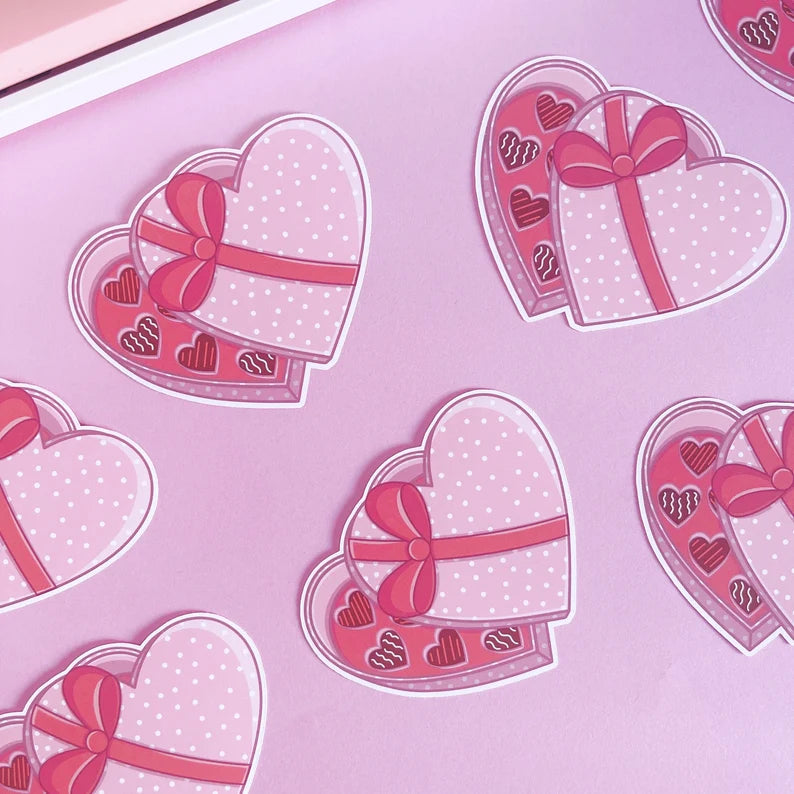 Box of Chocolates Vinyl Sticker
