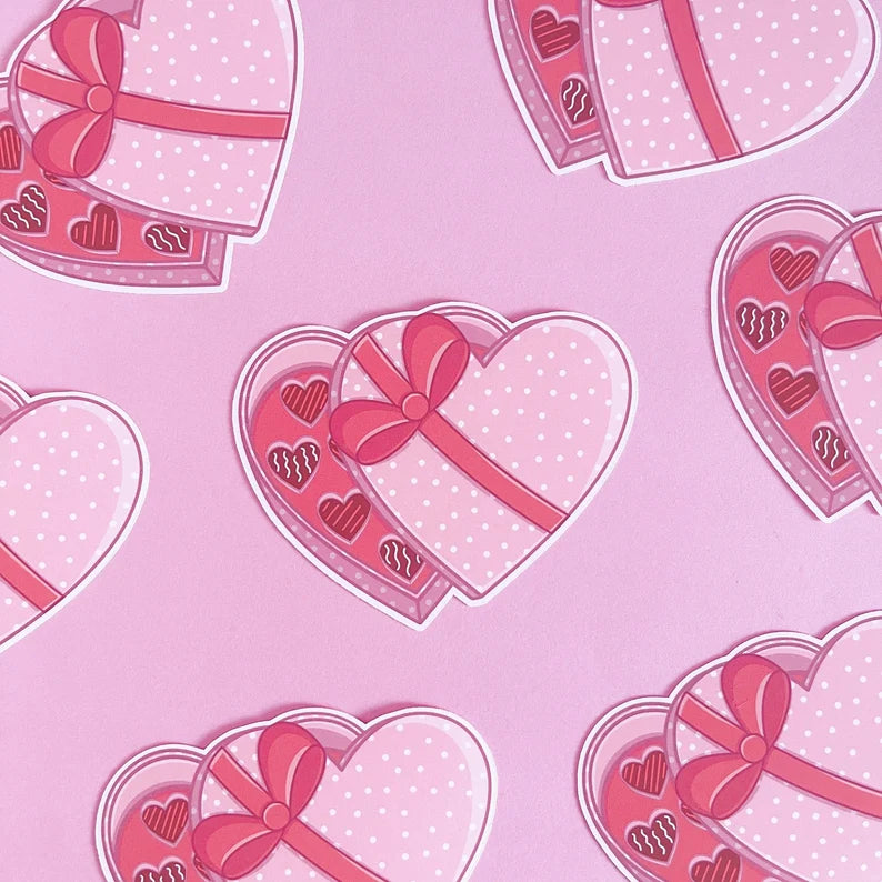 Box of Chocolates Vinyl Sticker