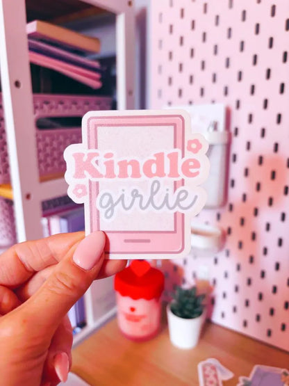 Kindle Girlie Vinyl Sticker