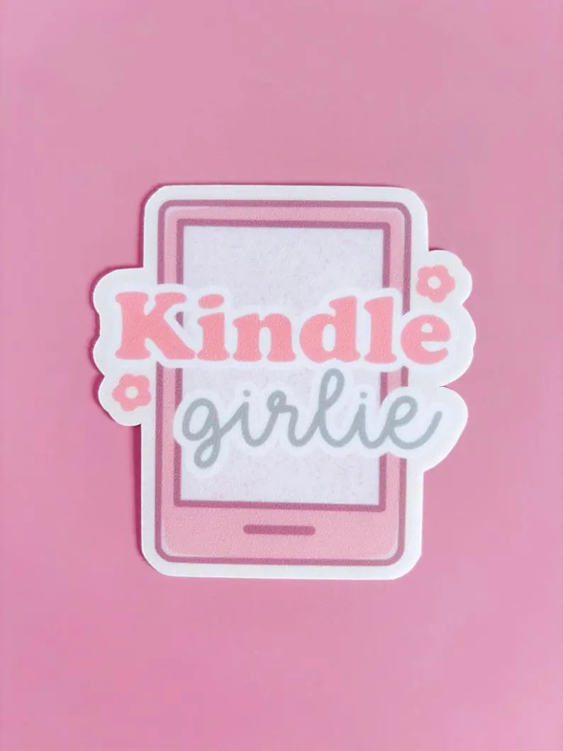 Kindle Girlie Vinyl Sticker