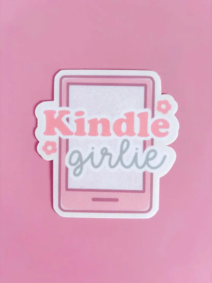 Kindle Girlie Vinyl Sticker
